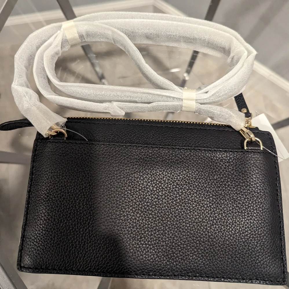 Kate Spade Larchmont Avenue Alegra Black crossbody clutch NWT - Picture 6 of 7